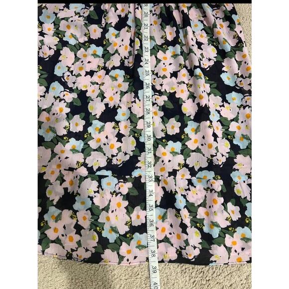 J. Crew Floral Dress with Slip - Women's Size Small - Picture 9 of 11